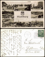 Ansichtskarte Hamburg Grindelberg, ZOB Busbahnhof Uvm 1956 - Other & Unclassified