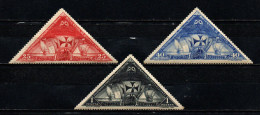 SPAGNA - 1930 - IN ONORE DI CRISTOFORO COLOMBO - LE TRE CARAVELLE - FRANCOBOLLI CON DIFETTO - MH - Unused Stamps