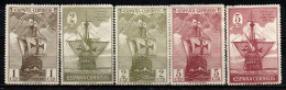 SPAGNA - 1930 - IN ONORE DI CRISTOFORO COLOMBO - LE TRE CARAVELLE - SENZA GOMMA - Unused Stamps