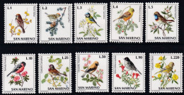Birds & Flowers - 1972 - Unused Stamps