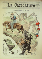 La Caricature 1885 N°294 Pyrénées Job Trock Passe-temps Champêtres Robida Faria - Tijdschriften - Voor 1900