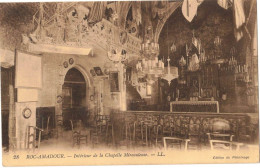 RELIGION CHRISTIANISME LOT ROCAMADOUR INTERIEUR DE LA CHAPELLE MIRACULEUSE CHAPELLE DE LA VIERGE NOIRE CIRCULE MONTAUBAN - Luoghi Santi