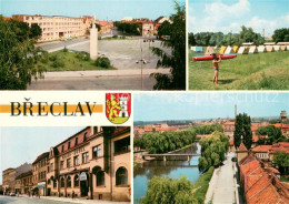 73752658 Breclav Lundenburg CZ Namesti S Budova ONV Camping Grand Hotel Celkovy  - Tsjechië