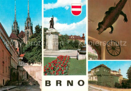 73752657 Brno Bruenn Petrov Namesti Rude Armady Krokodyl Ve Stare Radnici Spilbe - Tschechische Republik