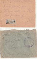 Military, 2 X Enveloppe,  35 ARTie, 2. Regiment  De Chasseure - Bolli Militari A Partire Dal 1900 (fuori Dal Periodo Di Guerra)