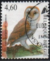 BELGIE,BELGIQUE ,2010, OB  3983 ,MI 4029, YV 3964,  KERKUEIL, CHOUETTE EFFRAIE,OBLITERE, GESTEMPELT - Usados