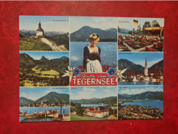 Carte  GRUSS VOM TEGERNSEE - Tegernsee