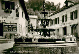 73752601 Millstatt Millstaettersee Platzbrunnen  Millstatt Millstaettersee - Andere & Zonder Classificatie