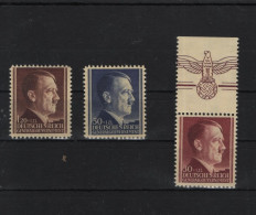 Deutsches Reich  Michel Kat.Nr. GG Postfr/** 89/91 - Ocupación 1938 – 45