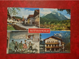 Carte  MITTENWALD GRUSSE - Mittenwald