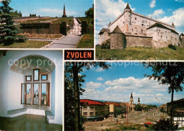 73752574 Zvolen Altsohl SK Burg Stadt Aussicht  - Slowakije