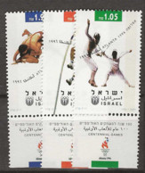 1996 MNH Israel Mi 1397-99 Postfris** - Nuovi (con Tab)