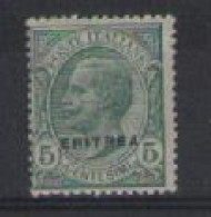 COLONIE ITALIANE ERITREA 1924 FRANCOBOLLI D'ITALIA SOPRASTAMPATI SASS. 79  MLH  VF - Erythrée