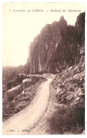 Environs De Lodève, Rochers De L'Escalette 1900s Unused Real Photo Postcard. Publisher J.Bonnet - Lodeve