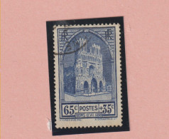 1938 N°399 Cathédrale De Reims Oblitéré - Oblitérés