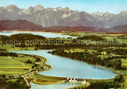 73752475 Prem Oberbayern Premersee Mit Forggensee Allgaeuer Und Tiroler Alpen Fl - Other & Unclassified