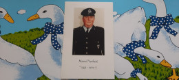 Marcel Verkest Geb. Klemskerke 1/04/1931 - Getr. Paula Danneels - Politie Agent- Gest; Oostende 29/10/2012 - Devotion Images