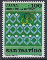 Youth Games - 1973 - Lettres & Documents