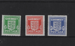 Deutsches Reich  Michel Kat.Nr. Guernsey Postfr/** 1/3 - Ocupación 1938 – 45