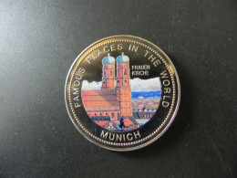 Uganda 1000 Shillings 1994 - Famous Places Of The World Germany Munich München - Oeganda