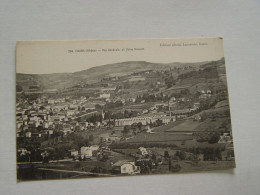 RHONE-COURS-204-VUE GENERALE ET USINE DUSSERT - Cours-la-Ville