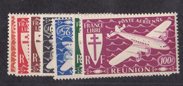 Réunion - Poste Aérienne YT N° 28 à 34 ** - Neuf Sans Charnière - Luftpost