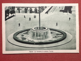 Cartolina - Terni - La Fontana In Piazza Tacito - 1945 - Terni