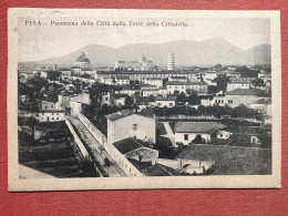 Cartolina - Pisa - Panorama Della Città Dalla Torre Della Cittadella - 1924 - Pisa