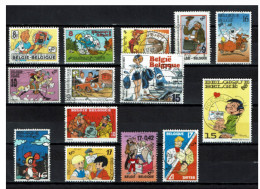 België - Strips, Comics, BD - Gestempeld - Used Stamps