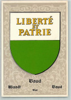 10586005 - Wappen Weiss Gruen Schwarz Gold Liberte Et Patrie - Autres & Non Classés