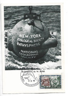 Monaco Carte Maximum Bathysphere De W Beebe 1962 N0173 - Maximum Cards