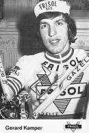 Vélo Coureur Cycliste Néerlandais Gerard Kamper - Team Frisol  -  Cycling - Cyclisme - Ciclismo - Wielrennen -  - Cycling