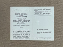DRUYTS August °LICHTAART 1916 +GEEL 1977 - ELZERMANS - Lid N.S.B. & K.W.B. - Fanfare Mijnwerkersvereniging - Obituary Notices
