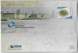 Argentina 2010 Postal Stationery Card 20th Ibero-American Summit Of Heads Of State & Government Education Mar Del Plata - Postal Stationery