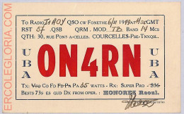 Ad9063 - FRANCE - RADIO FREQUENCY CARD   - 1949 - Radio