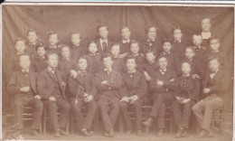 Photographie Photo CDV 19ème Lyon Pelletot : Personnes En Groupe étudiants Académie Université école Musique ? - Antiche (ante 1900)