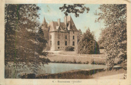 85 BOURNEZEAU  Le Château   2 Scans - Altri & Non Classificati