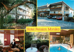 73752341 Bad Voeslau Hotel Pension Monika Gaststube Terrasse Hallenbad Bad Voesl - Sonstige & Ohne Zuordnung