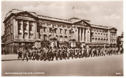 - BUCKINGHAM PALACE.  LONDON. - Carte Photo - Scan Verso - - Buckingham Palace