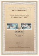 Germany Deutschland 1990-5 Fur Den Sport, Wasserball Basketball Behindertensport Water Polo Basketball Disabled, Berlin - 1991-2000