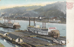 PITTSBURGH (Pennsylvania): Monongahela River From Point Bridge, Pittsburg Harbor - Pittsburgh