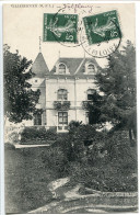 CPA Voyagé 1908 * VILLEBERNIER ( Château De Valfleury Val Fleury ) - Altri & Non Classificati