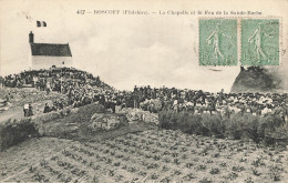 D8147 Roscoff La Chapelle Et Le Feu De La Sainte Barbe - Roscoff