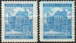 008/ Pof. 60, Clear Blue (very Rare) - Unused Stamps