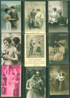 40166305 - Liebespaare Lot Mit  11 AK, Ca. 1902-1920; Ueberwiegend Gute Erhaltung, Teils Gelaufen - Andere & Zonder Classificatie