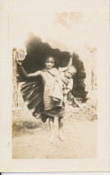 ILES PHILIPPINES FREV 1929 = FEMME INDIGESSE DE L'ILE LUCON     CARTE PHOTO.       2 SCANS - Philippines