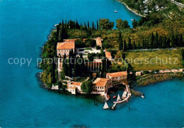 73751851 Lago Di Garda Veduta Aerea Della Punta San Vigilio E La Baia Delle Sire - Other & Unclassified