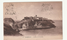 CPA 50 . Granville . Le Roc Et Le Casino . 1924 - Granville