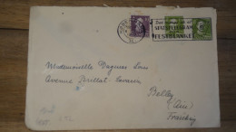 Enveloppe DANEMARK, Kobenhavn, Cenored To France - 1943   ......... Boite1 ...... 240424-86 - Storia Postale