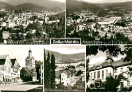 73751575 Zella-Mehlis Panorama Blick Zum Ruppberg Kirche Rat Des Kreises Zella-M - Zella-Mehlis
